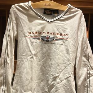 Harley Davidson women’s long sleeve 100th Anniversary shirt